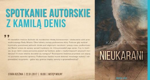 22.01.2017 spotkanie autorskie z Kamilą Denis